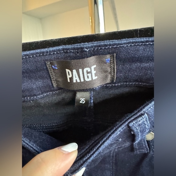 Paige Hoxton Ankle Denim Blue Jeans Size 25 - Picture 5 of 9